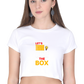 Sleek & Stylish  Tee for Women (Let's Think Outside the Box)