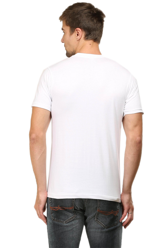 Men's V-neck Half Sleeve Sports T Shirts (It's Not Old , I'm Classic)