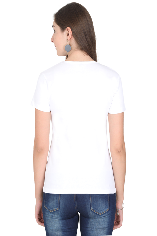 Sleek & Stylish Tee for Women  (Hard Work)