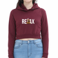 Chic Cropped Hoodie for Women - Trendy Comfort Redefined