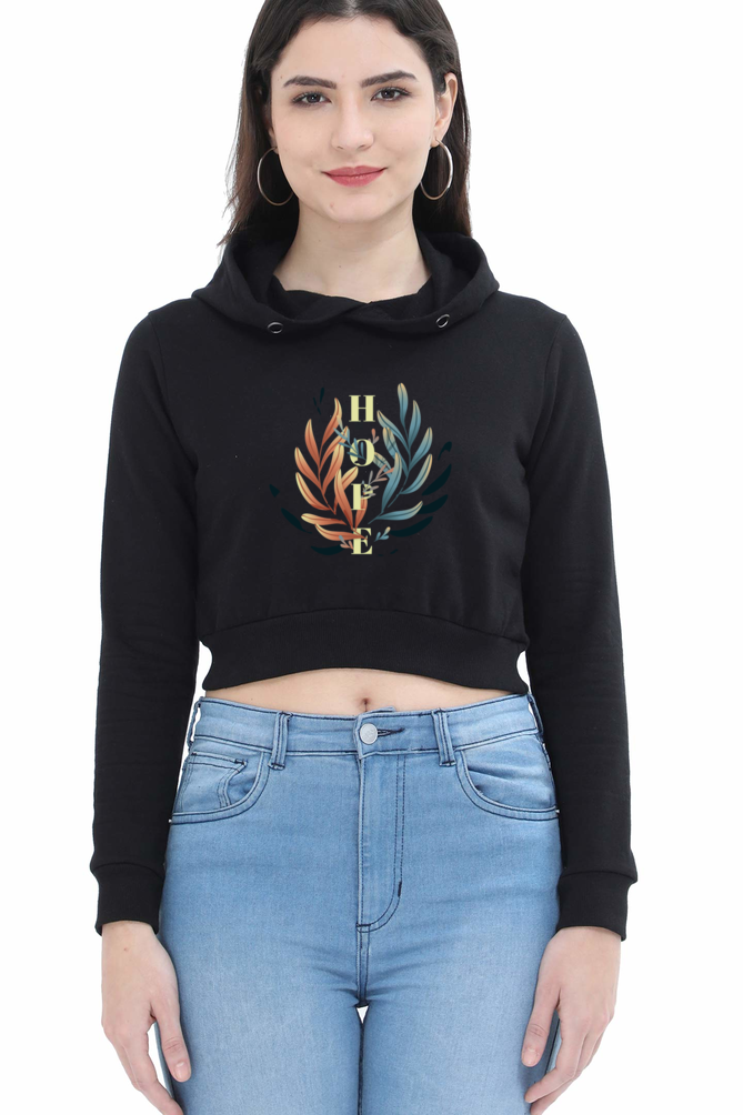 Female Crop Hoodies