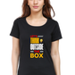 Sleek & Stylish Raglan Tee for Women  (Think Outside the Box)