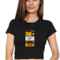 Sleek & Stylish  Tee for Women (Let's Think Outside the Box)