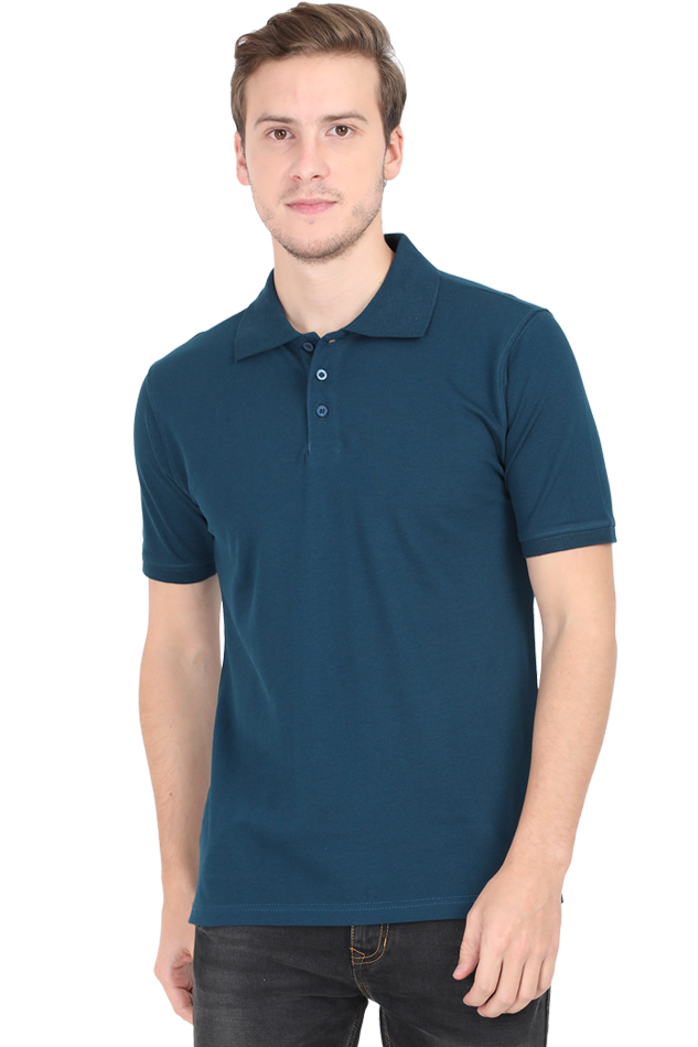 Elevate Your Everyday Style with Our Round Neck Polo T-Shirt