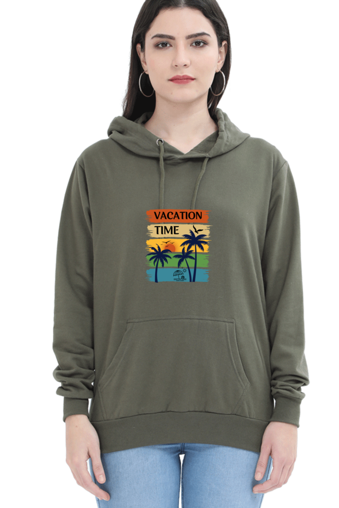 Female Hoodie Vacation Mode