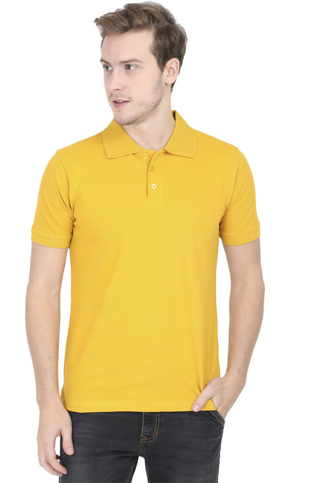 Elevate Your Everyday Style with Our Round Neck Polo T-Shirt