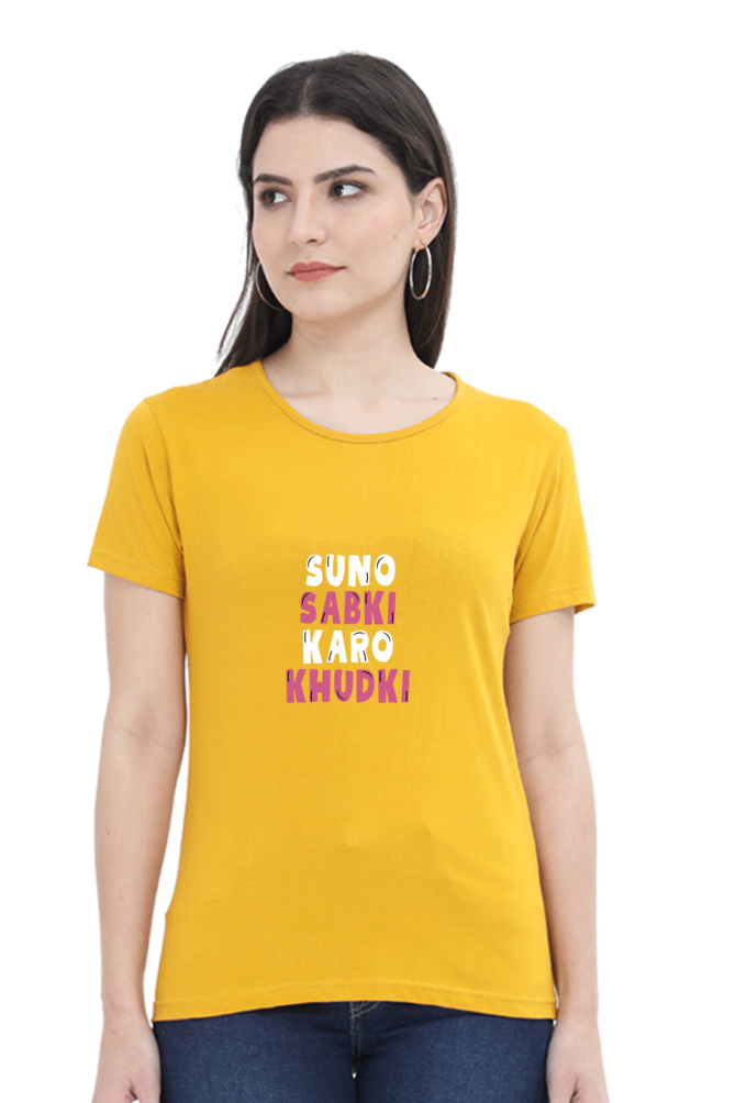 Sleek & Stylish Tee for Women