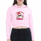 Chic Cropped Hoodie for Women - Trendy Comfort Redefined