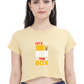 Sleek & Stylish  Tee for Women (Let's Think Outside the Box)